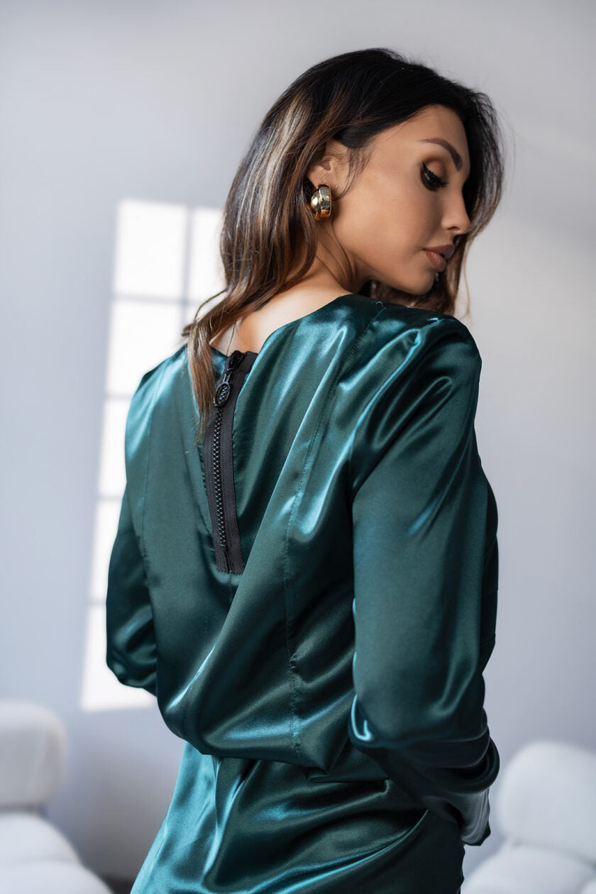 Saténová halenka Silks