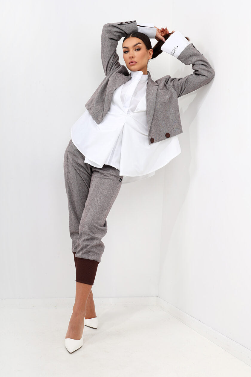 Volnočasové krátké sako