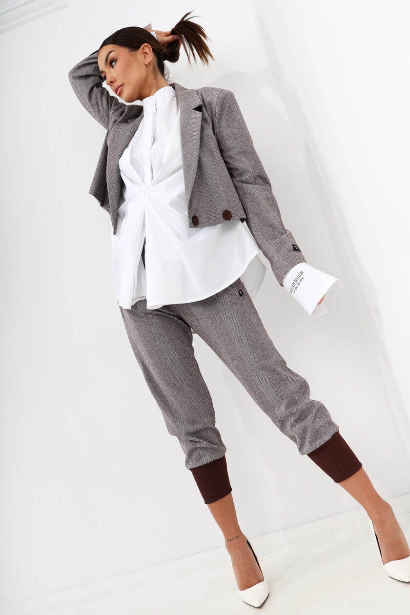 Volnočasové krátké sako